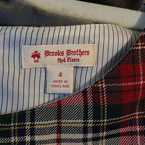 Brooks Brothers Red and Black Sheath Dress - Picture 4 of 7